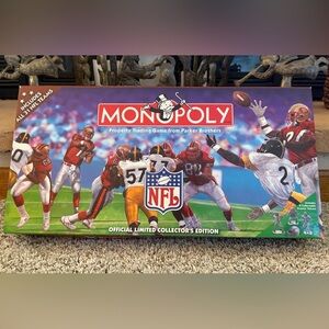 1998 Monopoly NFL Collector’s Edition Boardgame